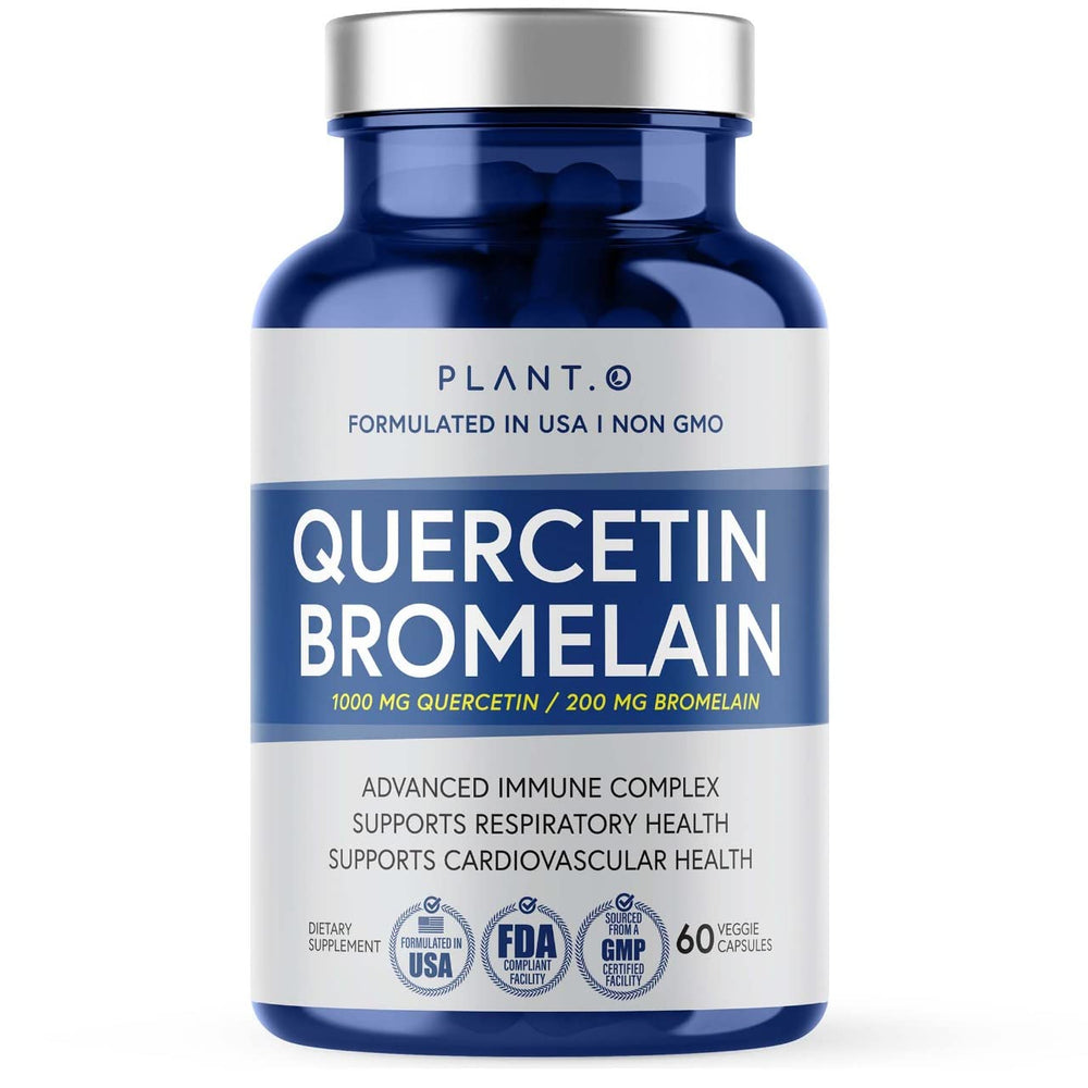 PLANT.O NUTRITION Quercetin with Bromelain – 60 Veg Caps (hero)