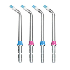 Water flosser plaque removal tip for implants and crowns