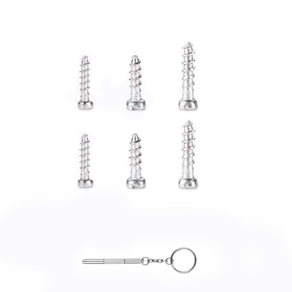 Plate glasses self tapping screws kit packaging