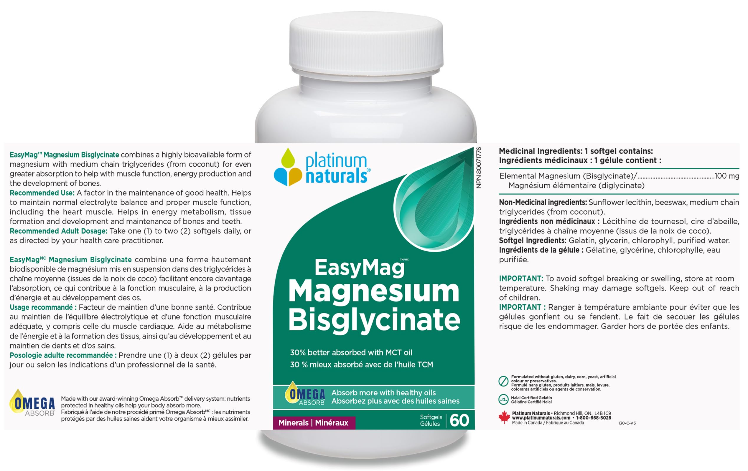 Joint health benefits graphic for EasyMag