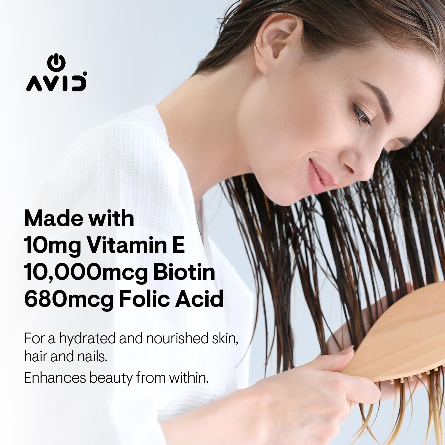 Strawberry flavored rapid-dissolve oral strips dissolving on tongue