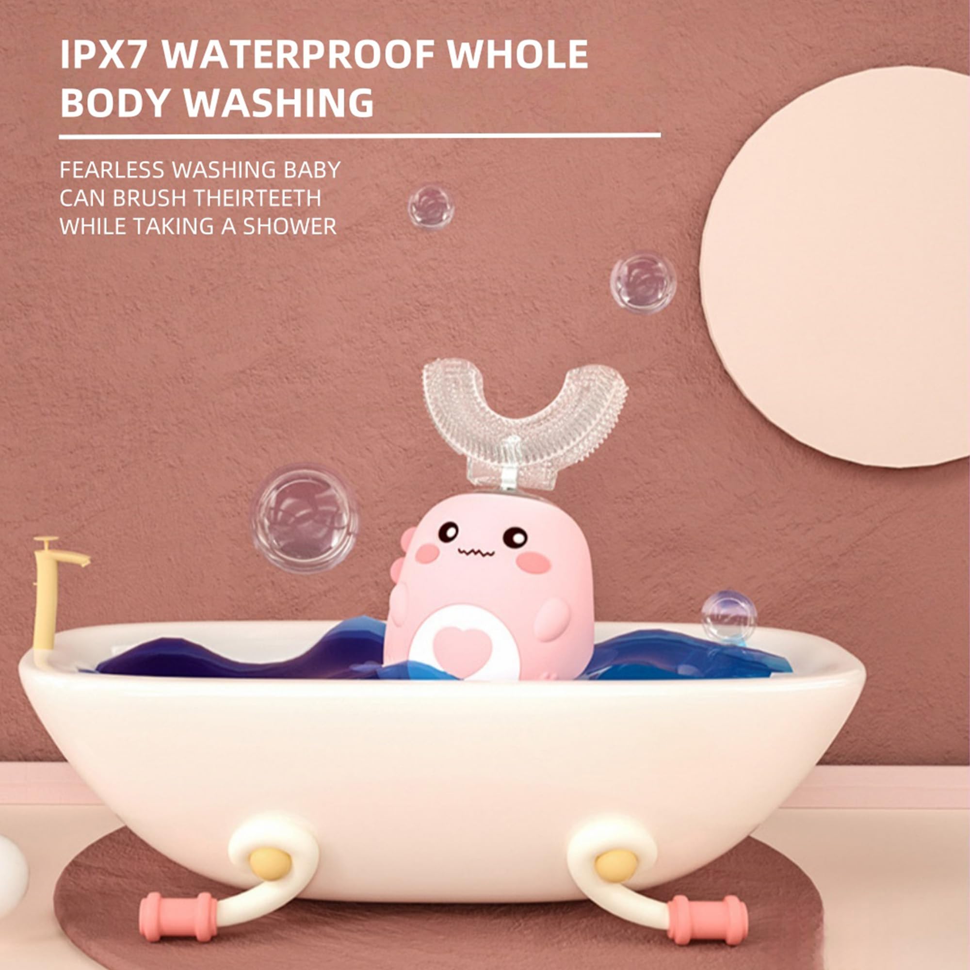 Drop-resistant soft silicone body for kid-friendly grip