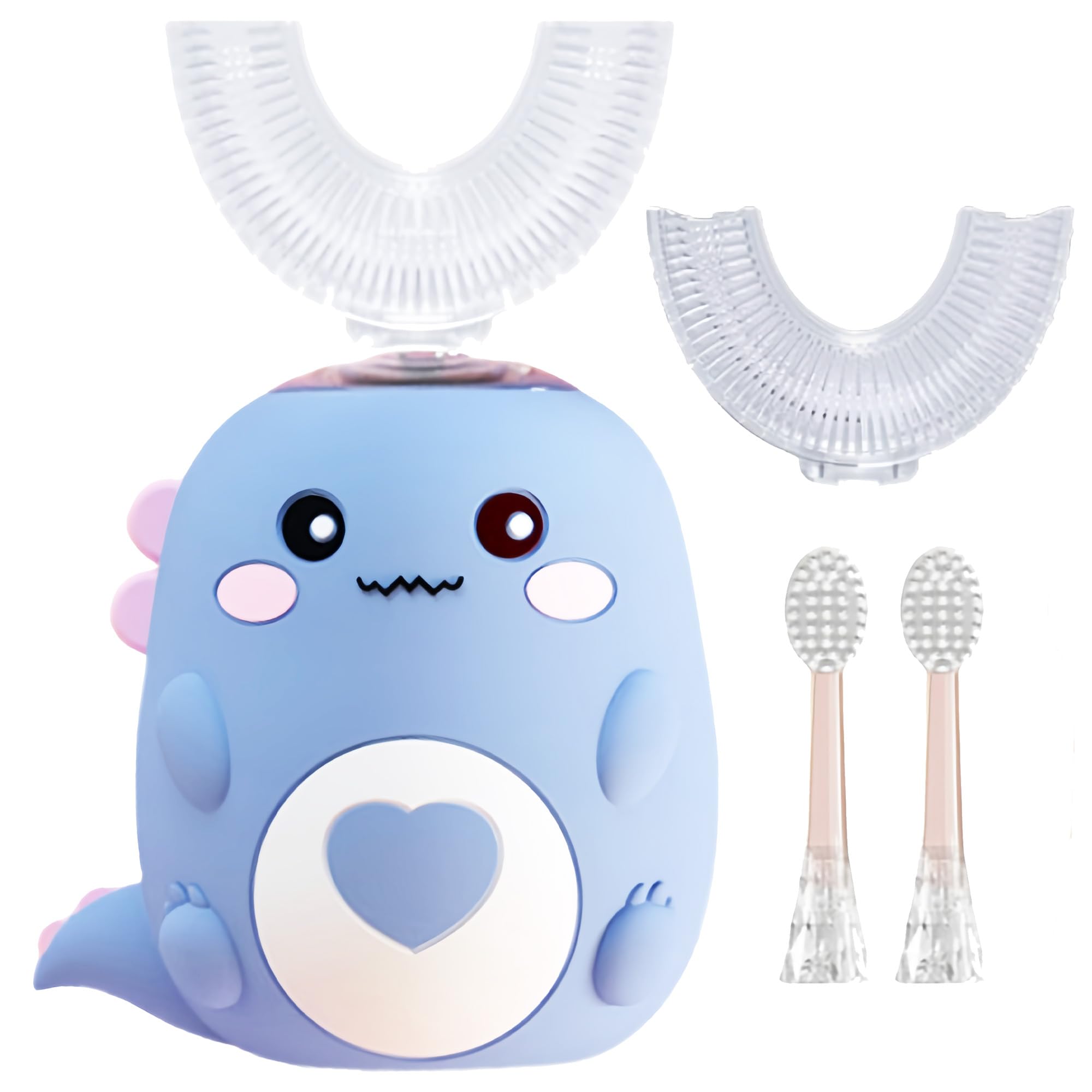 PLAYIKO kids U-shaped electric toothbrush front view