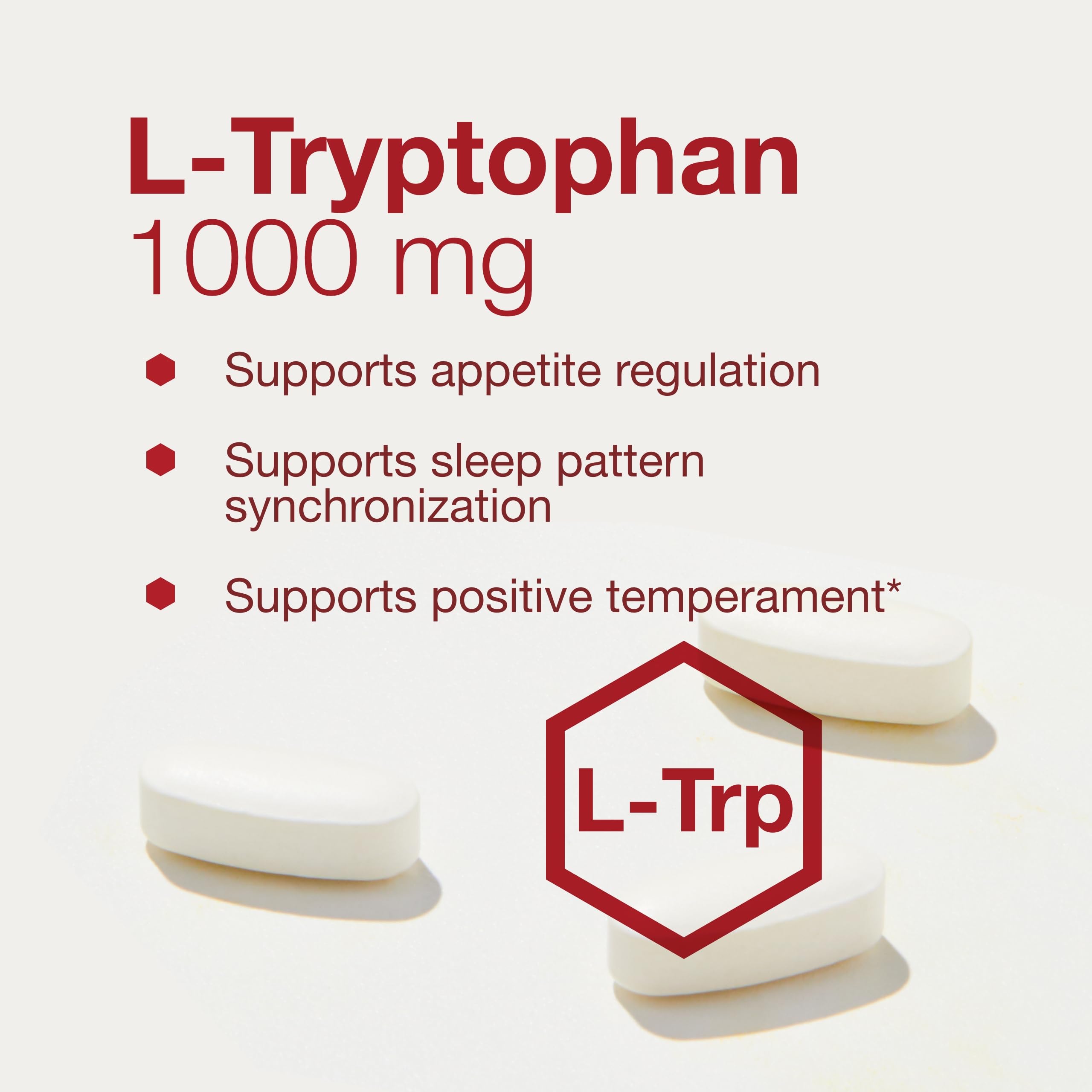 Sleep support concept image for L-Tryptophan product
