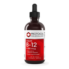 PROTOCOL FOR LIFE BALANCE Liquid B-12 bottle front