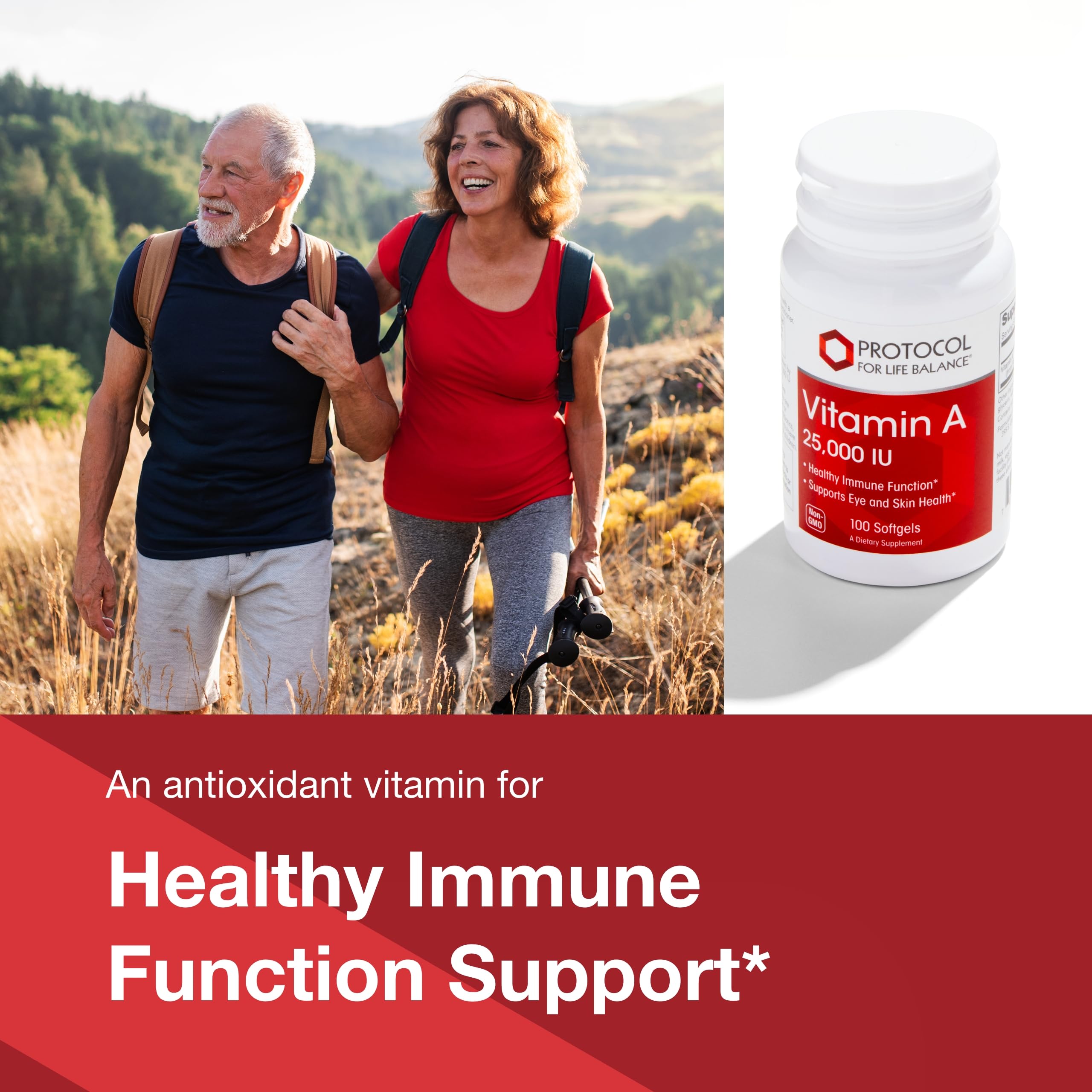 Eye health concept with vitamin A imagery