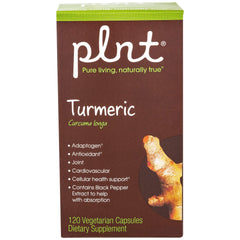 close-up of turmeric root