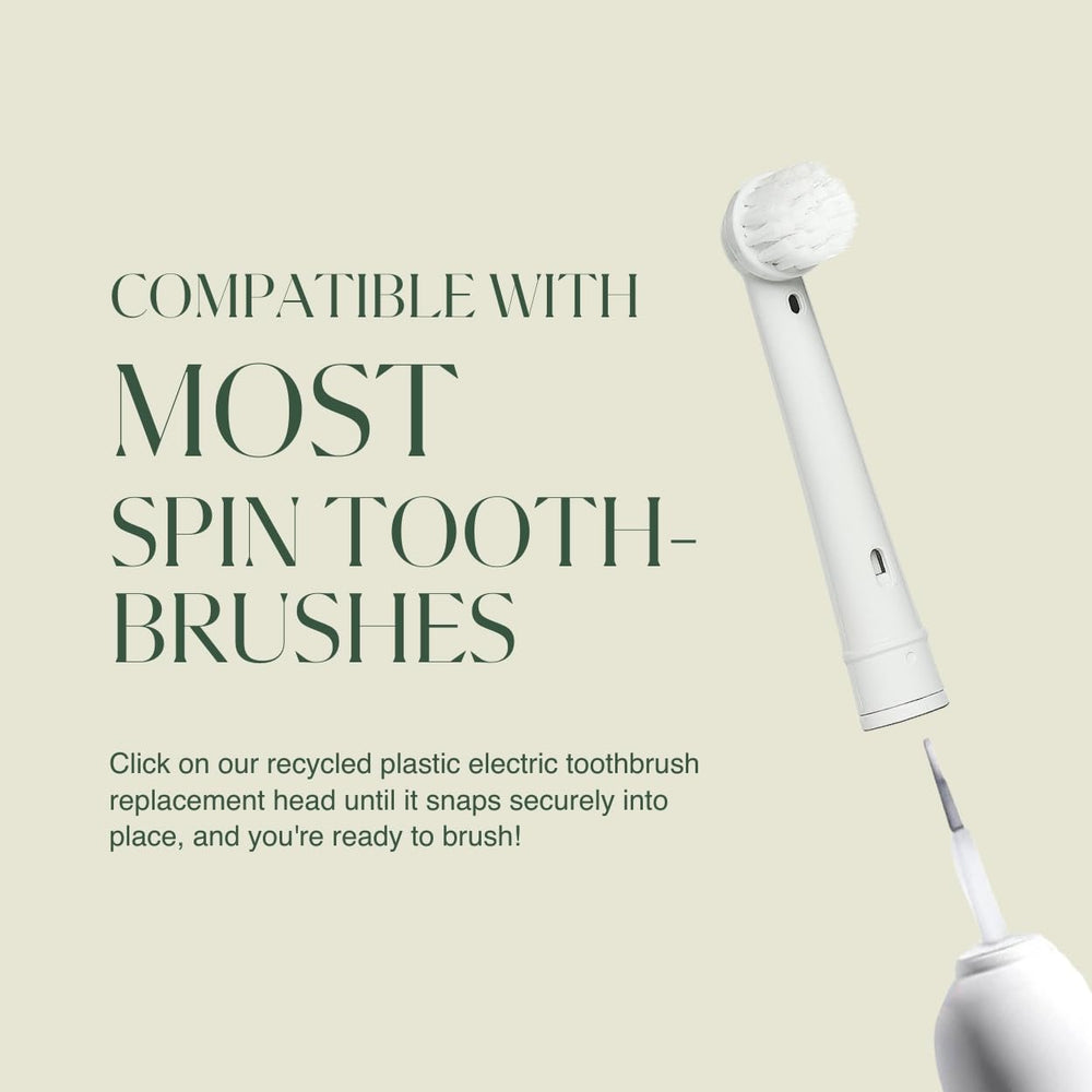 Soft PFAS-free bristles designed for sensitive teeth