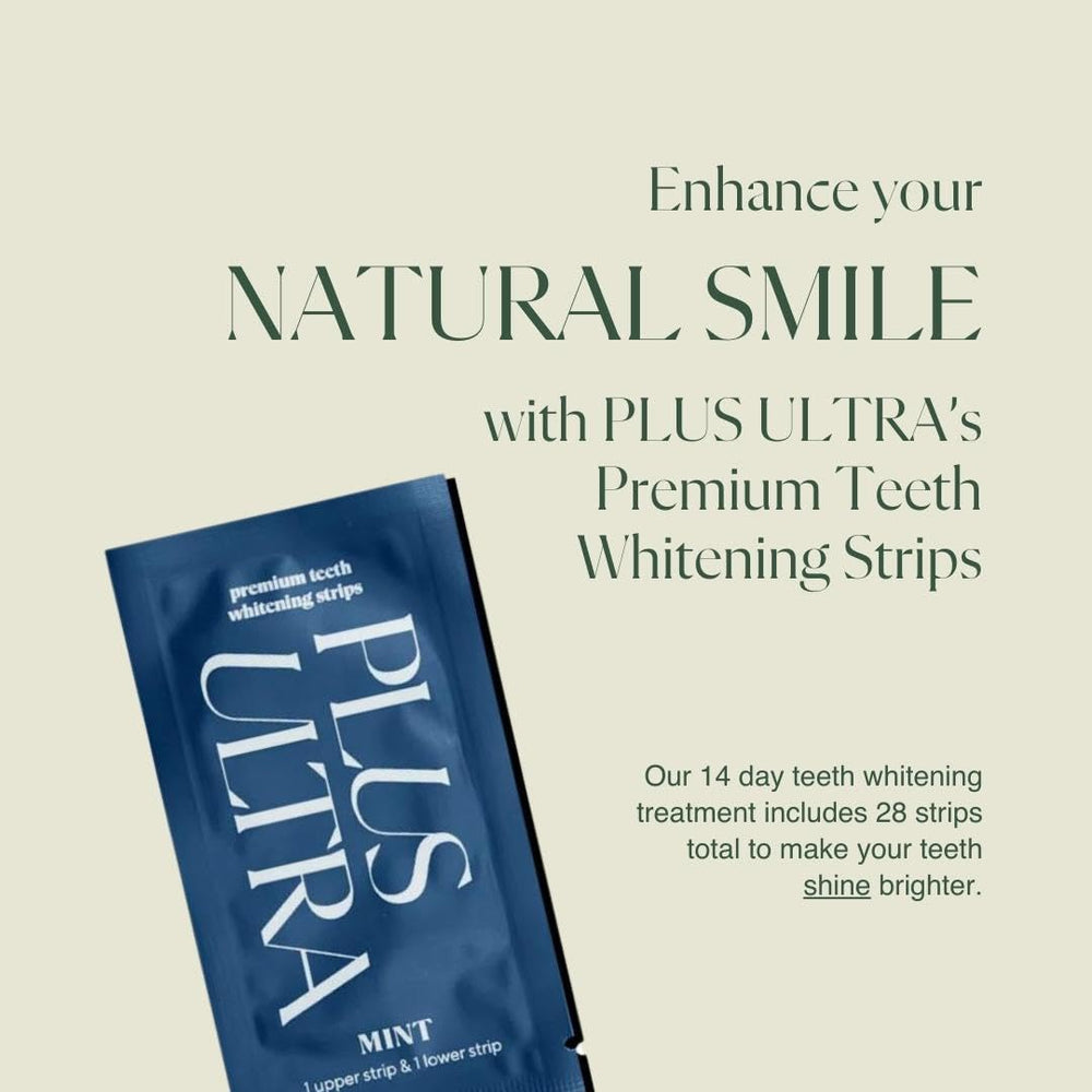Vegan and eco-friendly whitening ingredients illustration