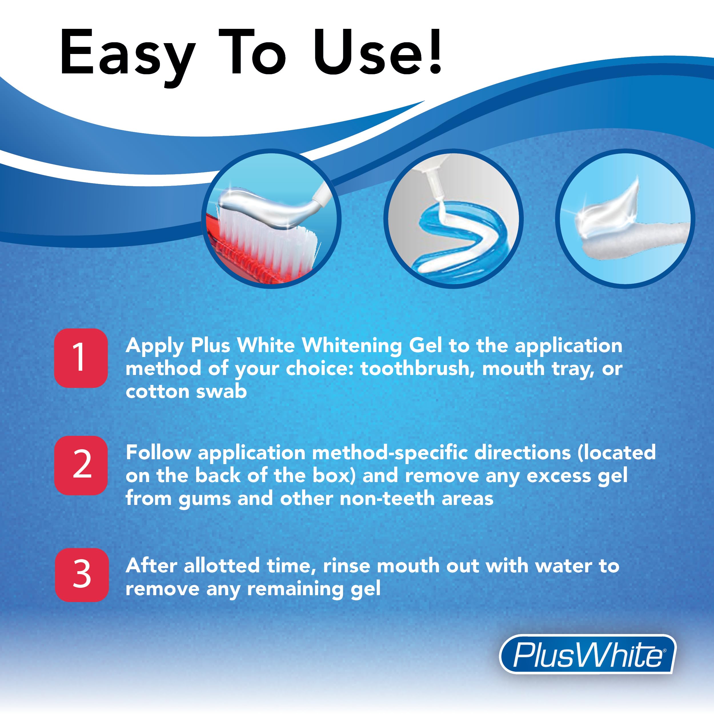 Easy application with needle-nose tube
