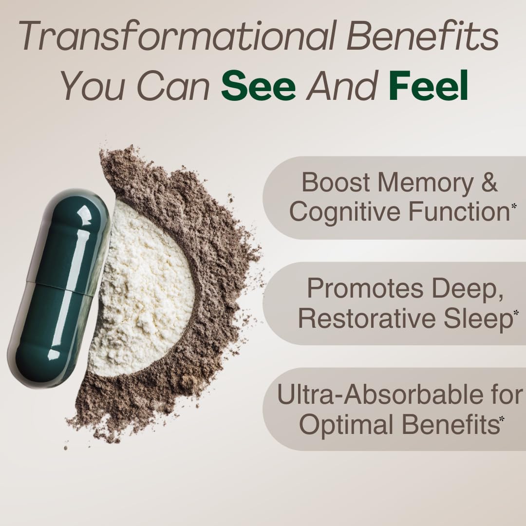 Plus+Ultra MAGPLUS+ phosphatidylserine panel for memory support.