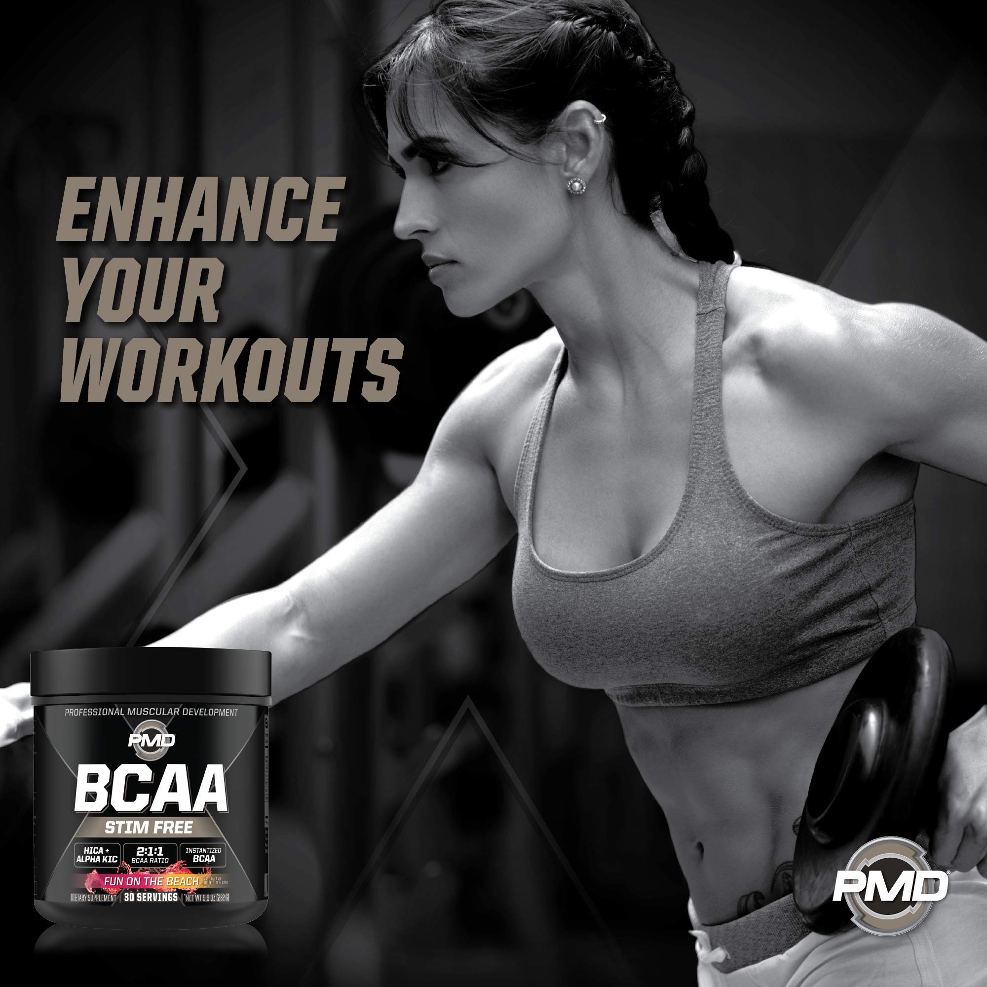 PMD BCAA Stim-Free ingredients panel