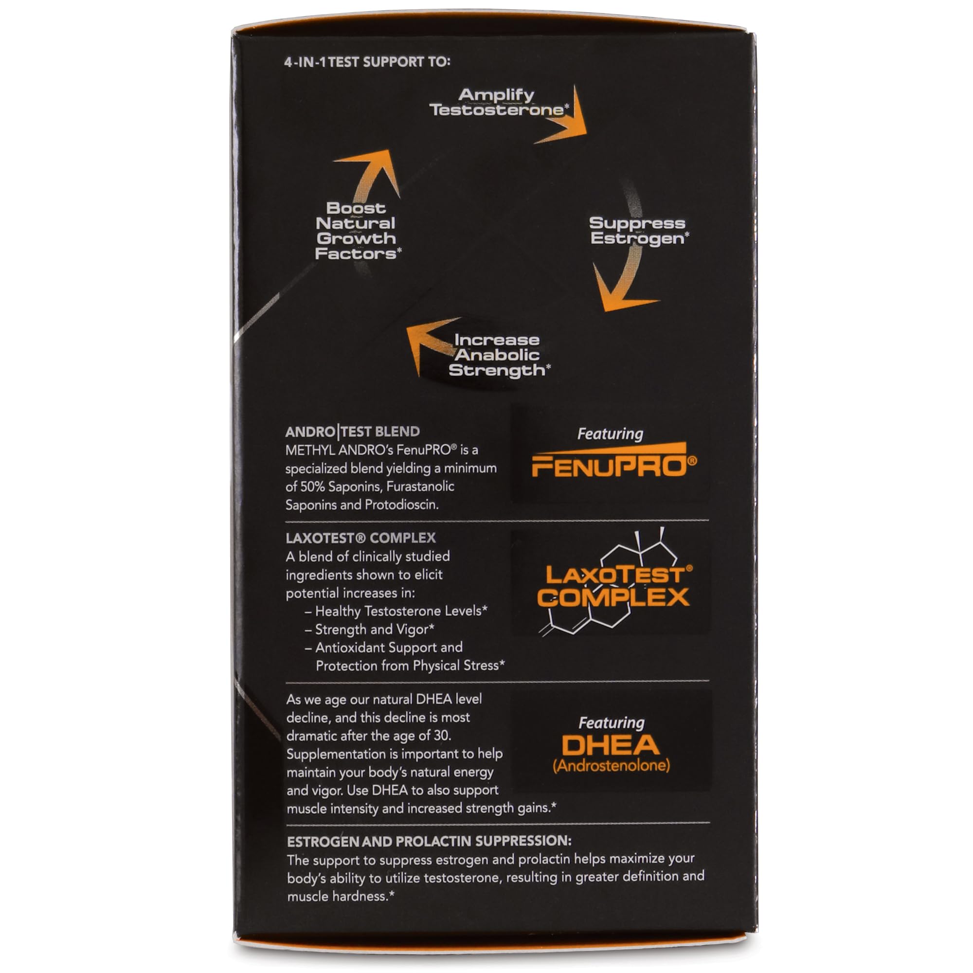 PMD Methyl Andro D-Aspartic Acid visual underscores testosterone pathway support.