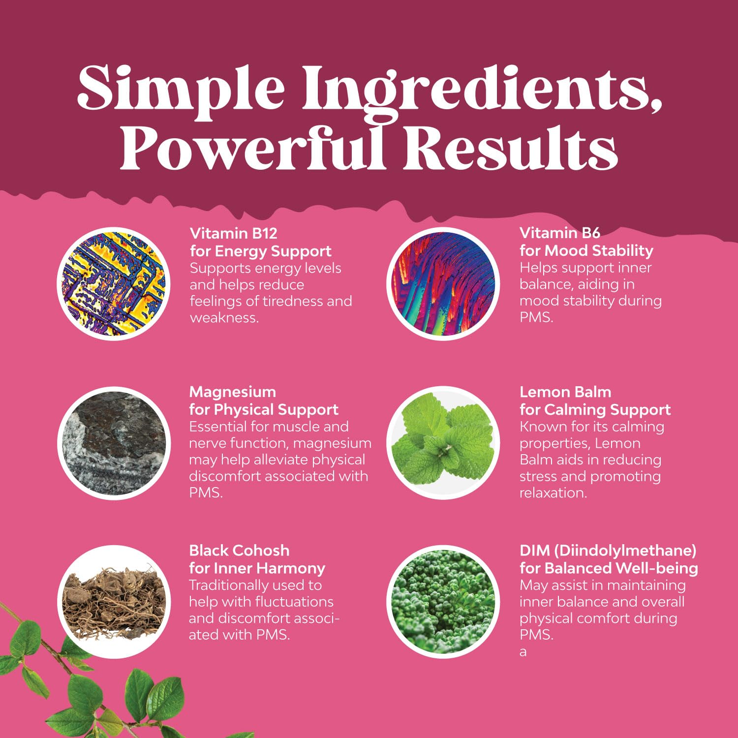 Bloating relief and menopause symptom support
