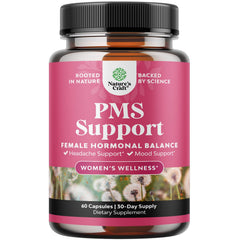 PMS support supplement bottle - 60 count hero image