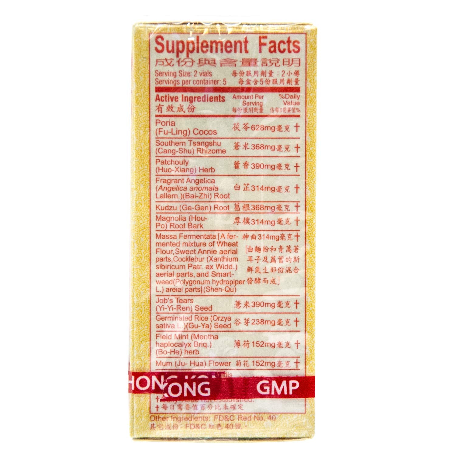 Herbal ingredients concept for Po Chai Pills