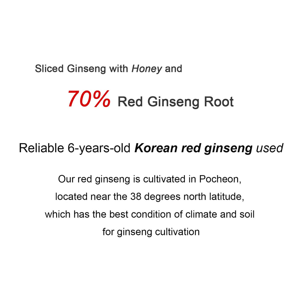 Origin Korea - 6-year red ginseng root