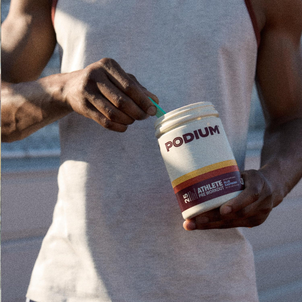 Podium Nutrition Informed-Sport testing seal indicating safety and purity