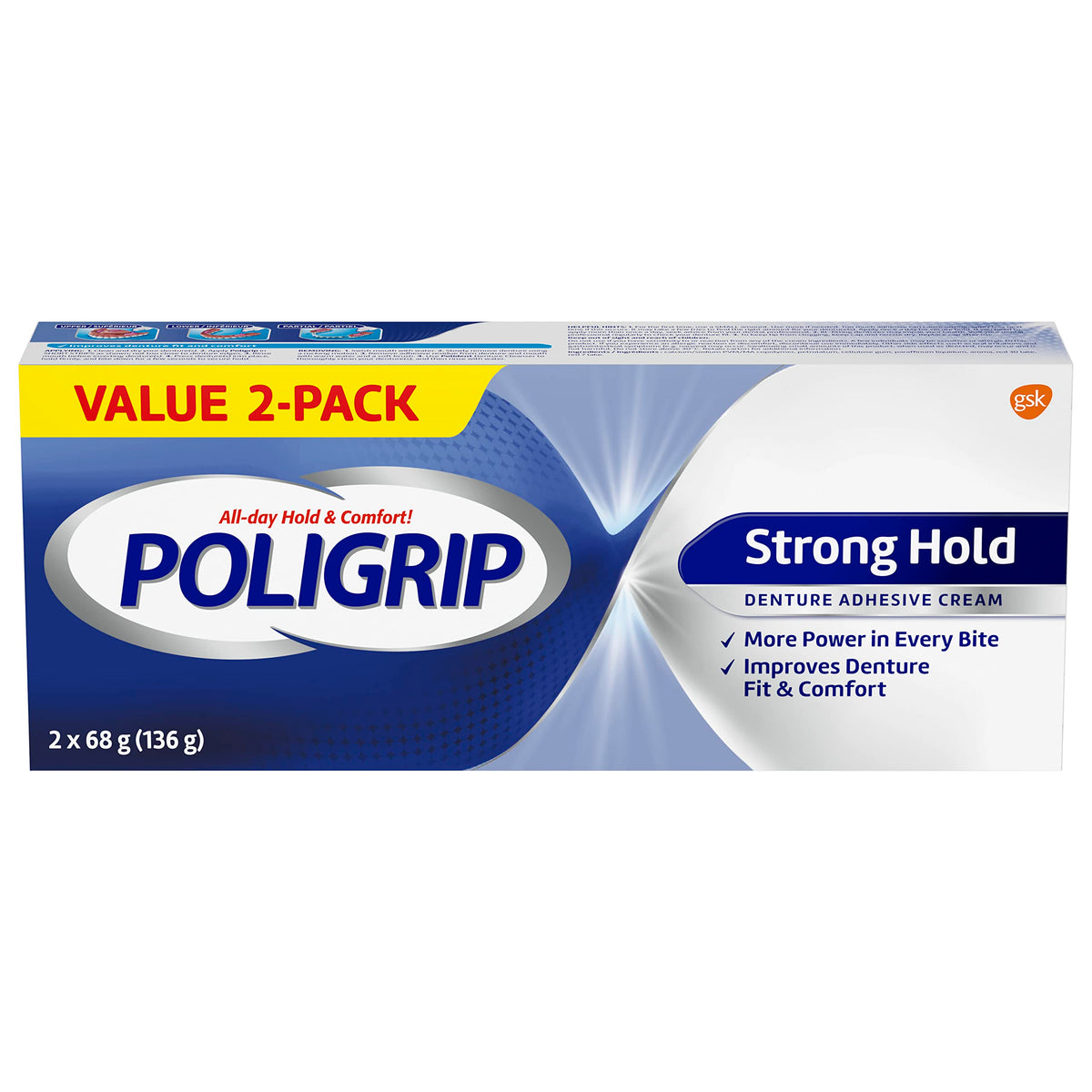 Poligrip Strong Hold 2-Pack hero image