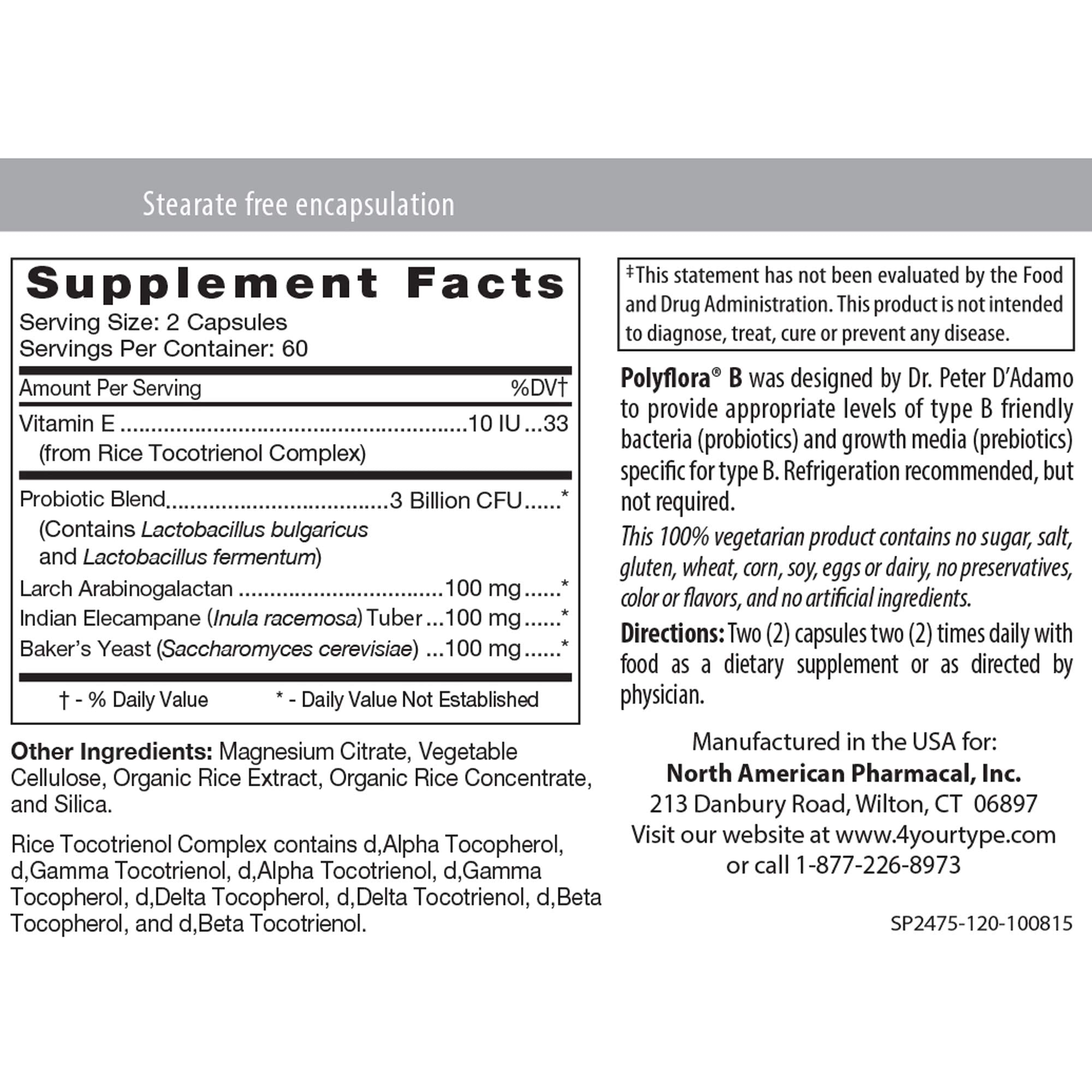 Person taking Polyflora B 120 VegCaps for daily probiotic routine