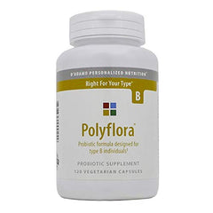 Close-up of POLY8 probiotic blend ingredients for Polyflora B
