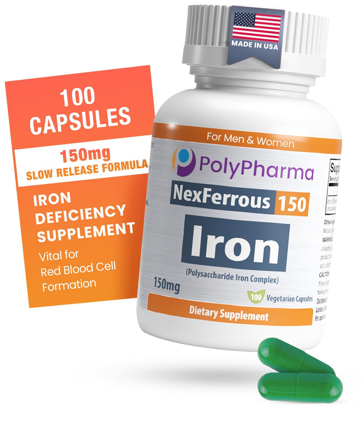 Hero image of Polysaccharide Iron Complex 150mg bottle