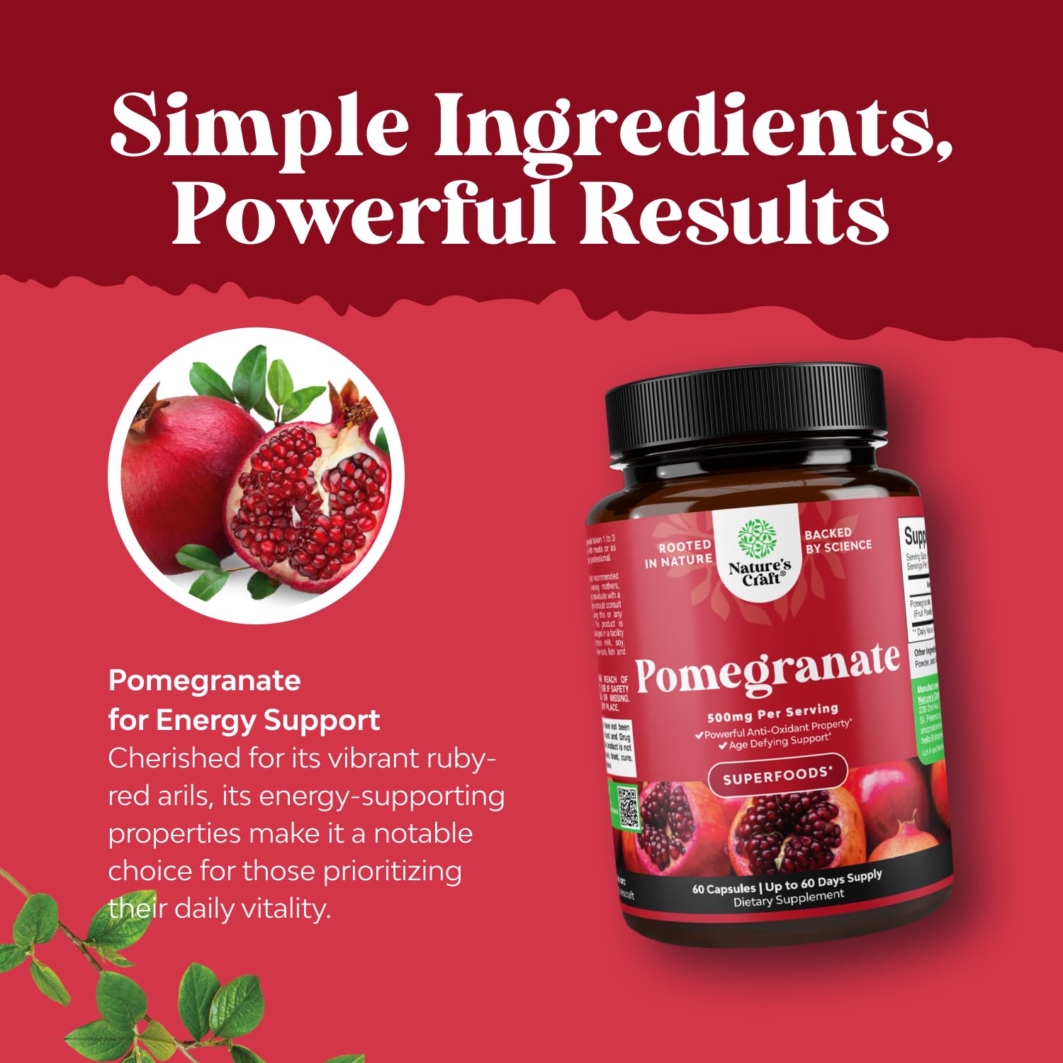 Brain health memory support capsules