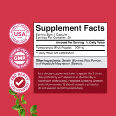 Capsules highlighting heart health focus