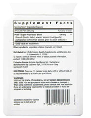 Pomi-T 60 capsules label close-up