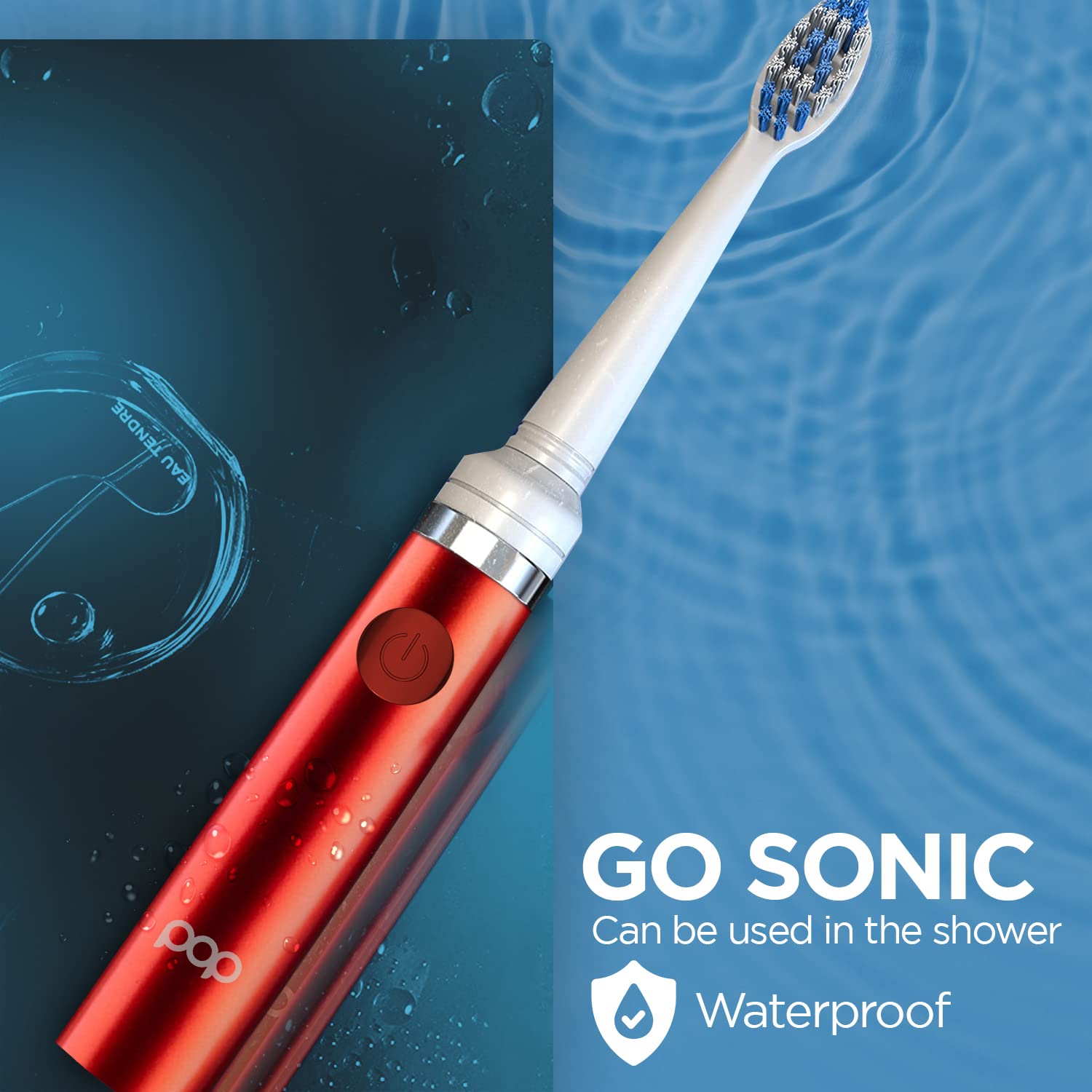 DuPont nylon bristles for thorough cleaning