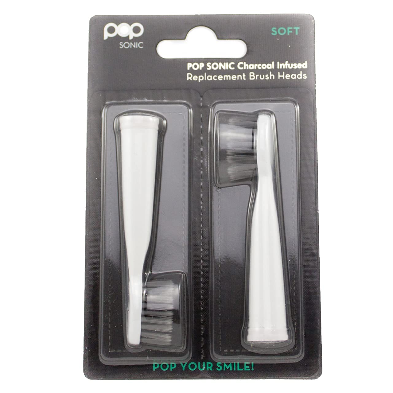 Pop Sonic Replacement Heads 2-pack – front view