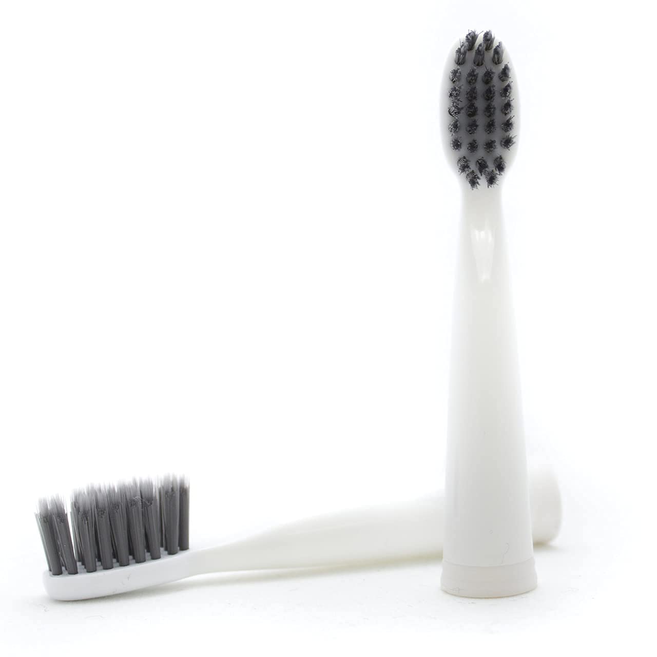 Pack of two heads shown with packaging