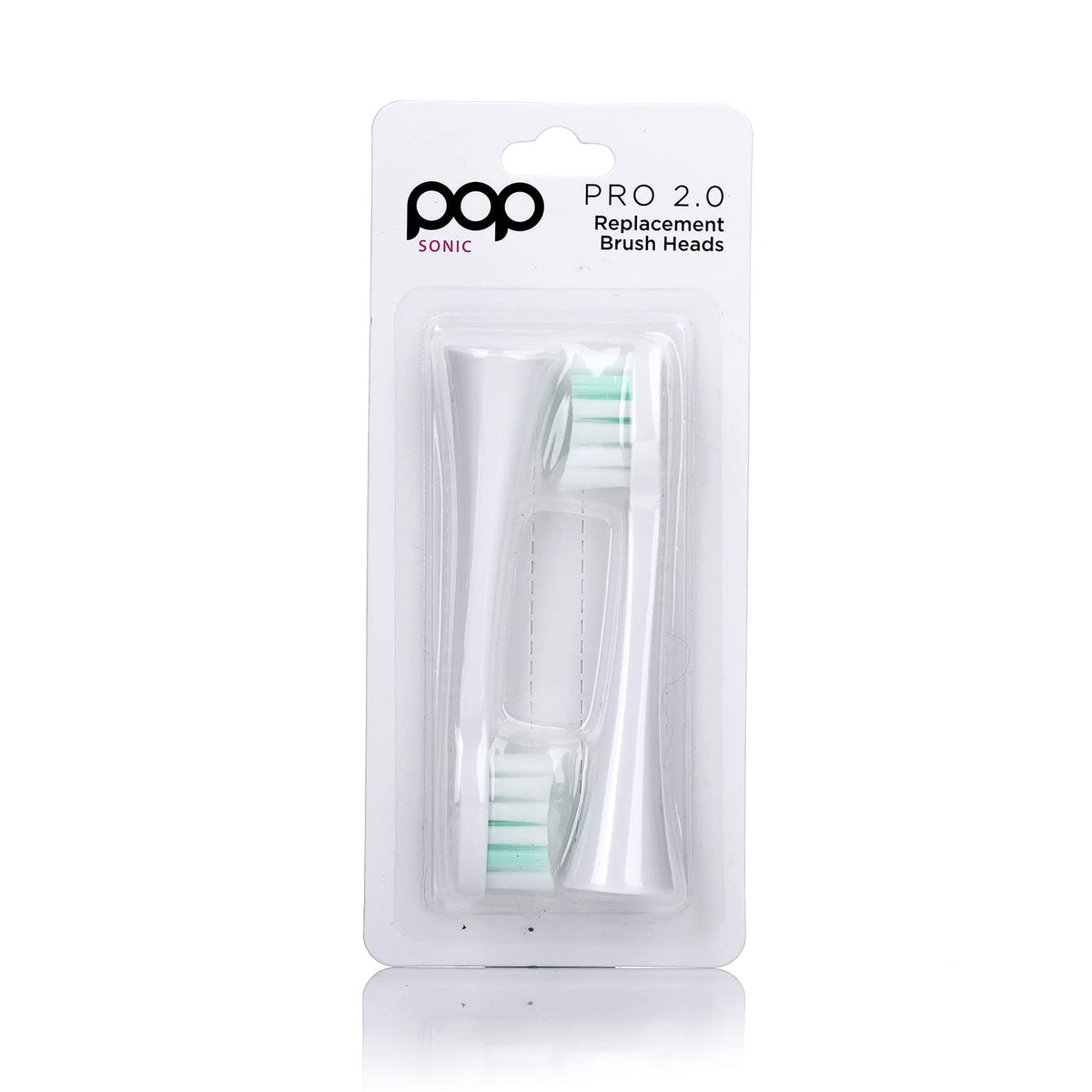 Pop Sonic replacement toothbrush heads 2-pack — hero image