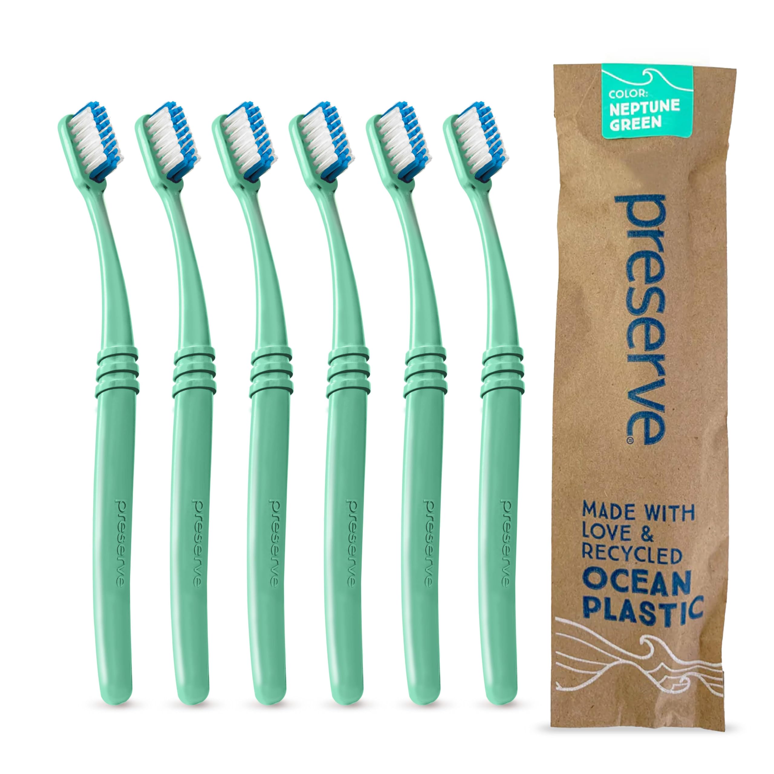 POPI Adult Toothbrush Neptune Green – front view