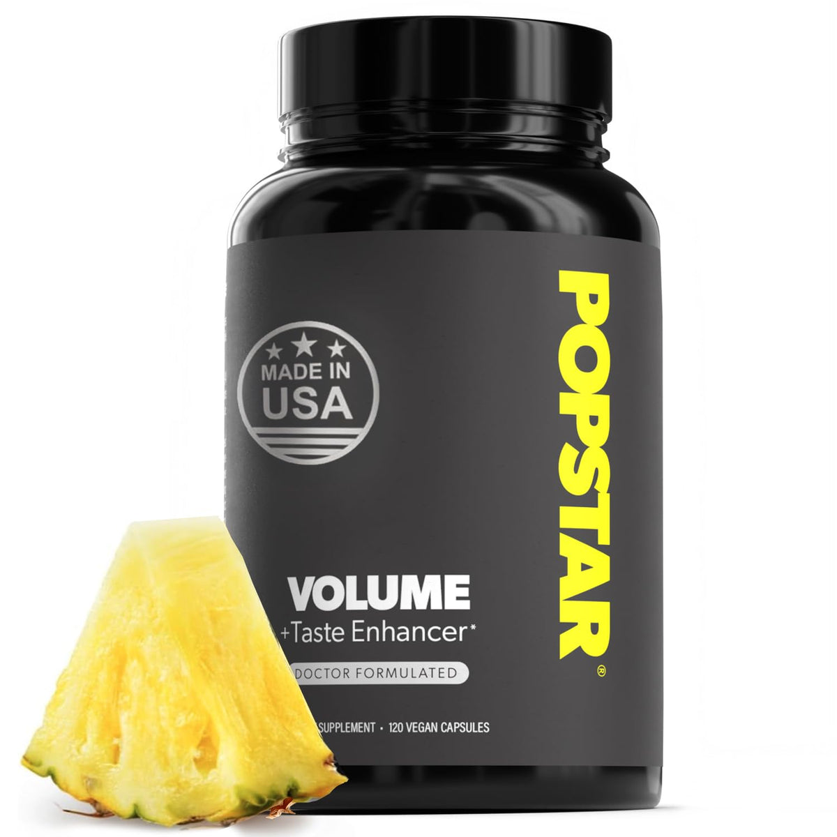 POPSTAR Labs Semen Volume Booster bottle and label