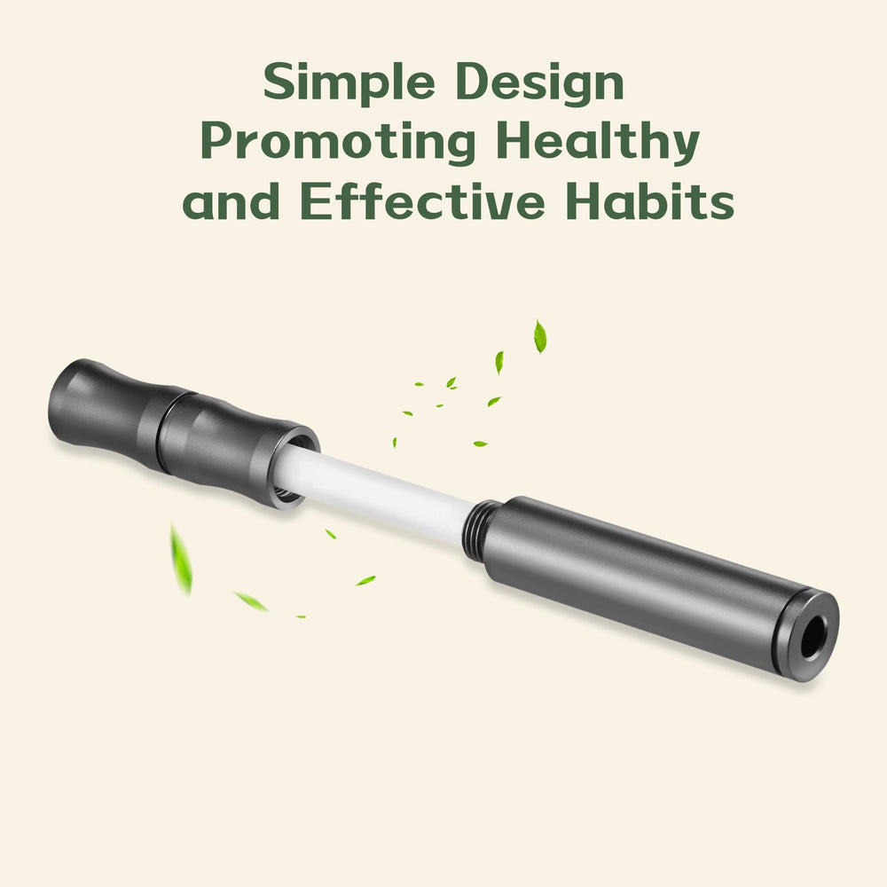 Easy-to-use device with cleaning and replacement process