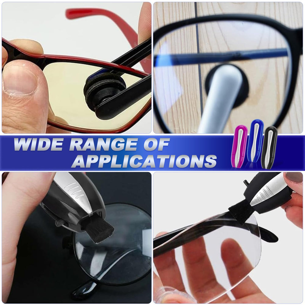 Durable ABS plastic housing of glasses cleaner tool