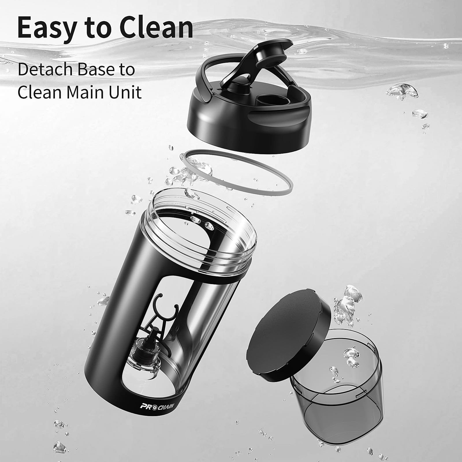 Portable gym bottle for workouts and on-the-go