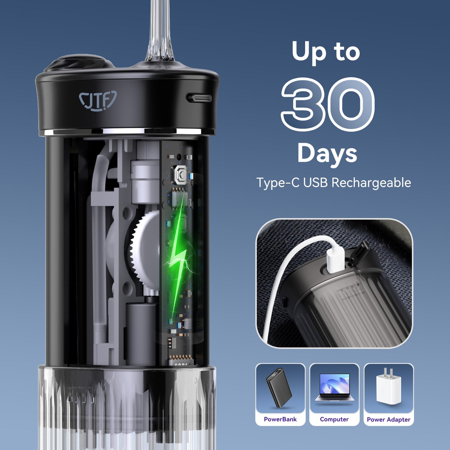 Includes USB charging cable and travel-friendly case