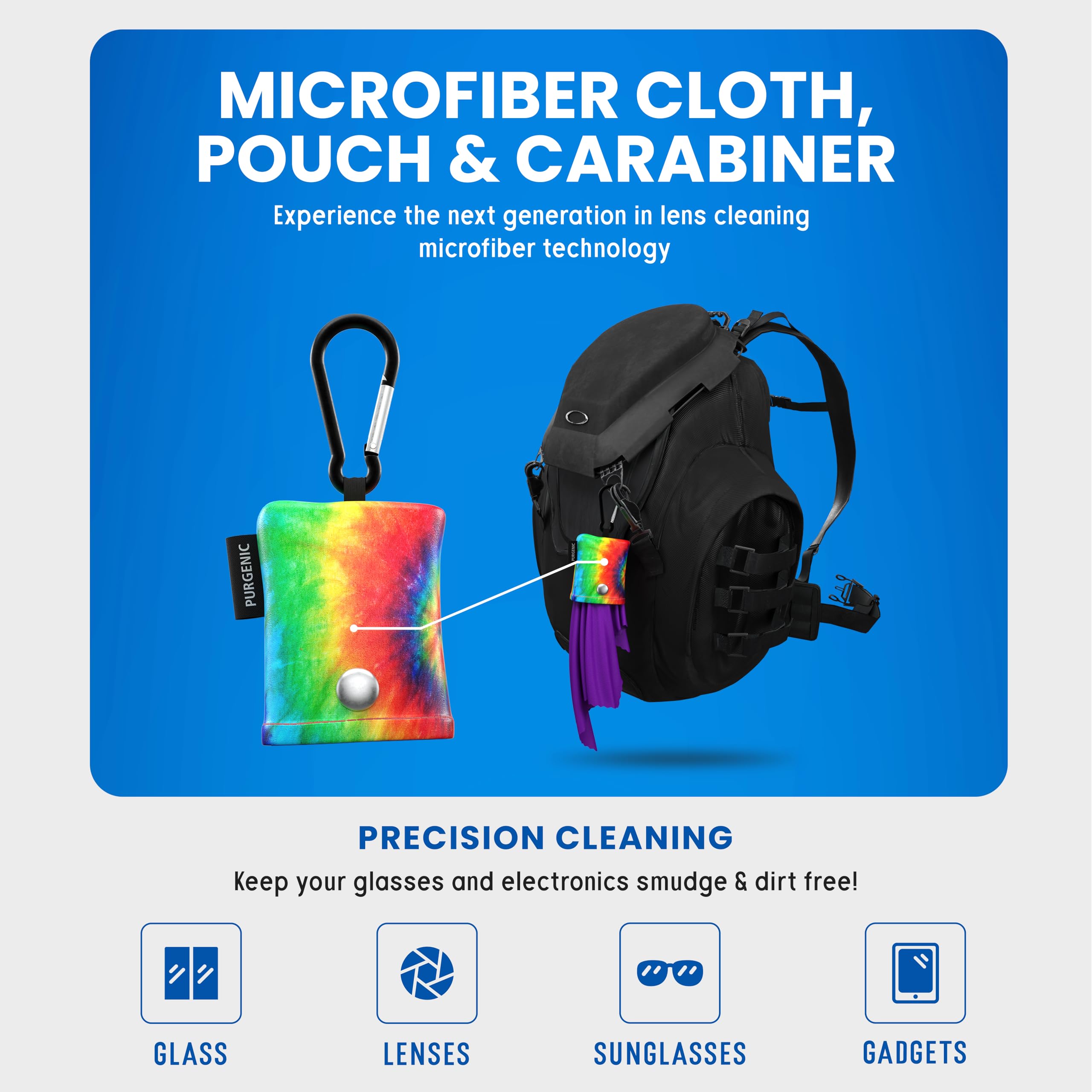 Portable water-resistant pouch with easy-open button