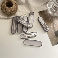 Portable contact lens tool case set with inserter and soft-tip tweezer in green