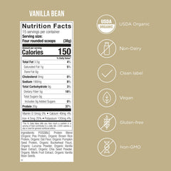 Possible Organic Clean-Label packaging emphasizes non-GMO, gluten-free, dairy-free formula.