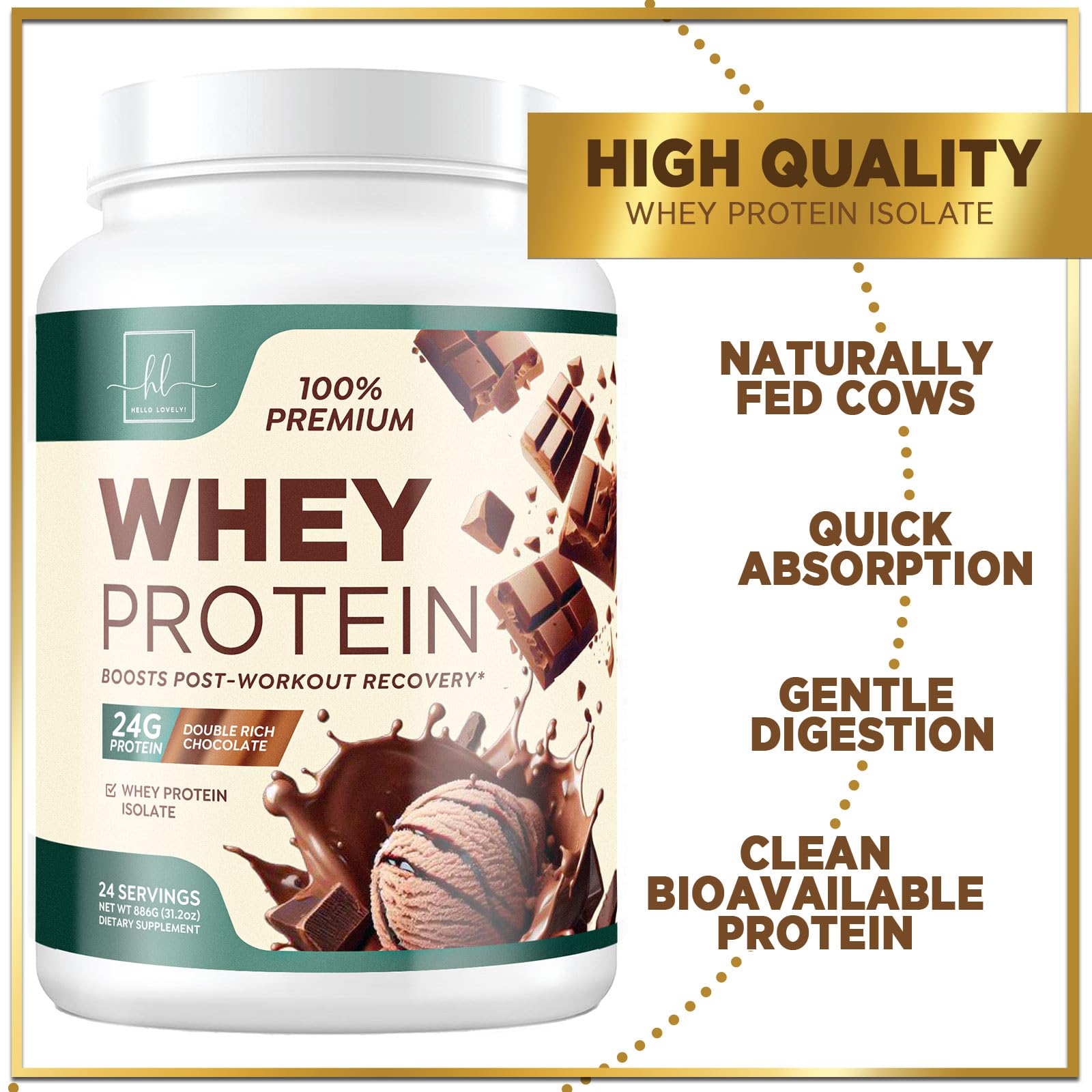 Post-workout recovery with whey protein