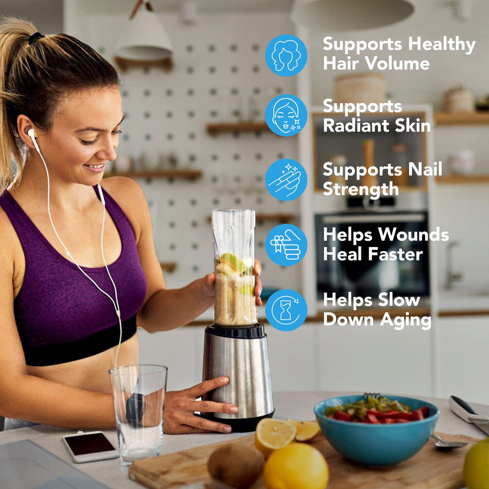 Postpartum support vitamins for hair, skin and nails - image 1