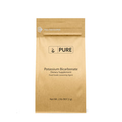 Pure potassium bicarbonate powder, 2 lb, single-ingredient and additive-free