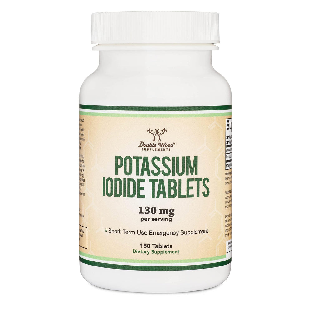 Certificate of Analysis for Potassium iodide 130 mg tablets