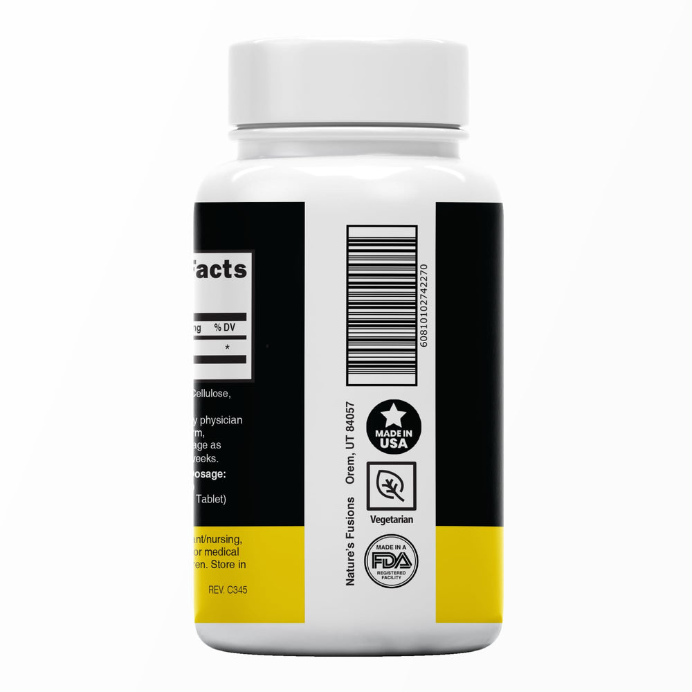 Genuine divisible 130 mg potassium iodide tablets for family use