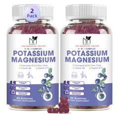 MABEFY Potassium Magnesium Gummies bottle front