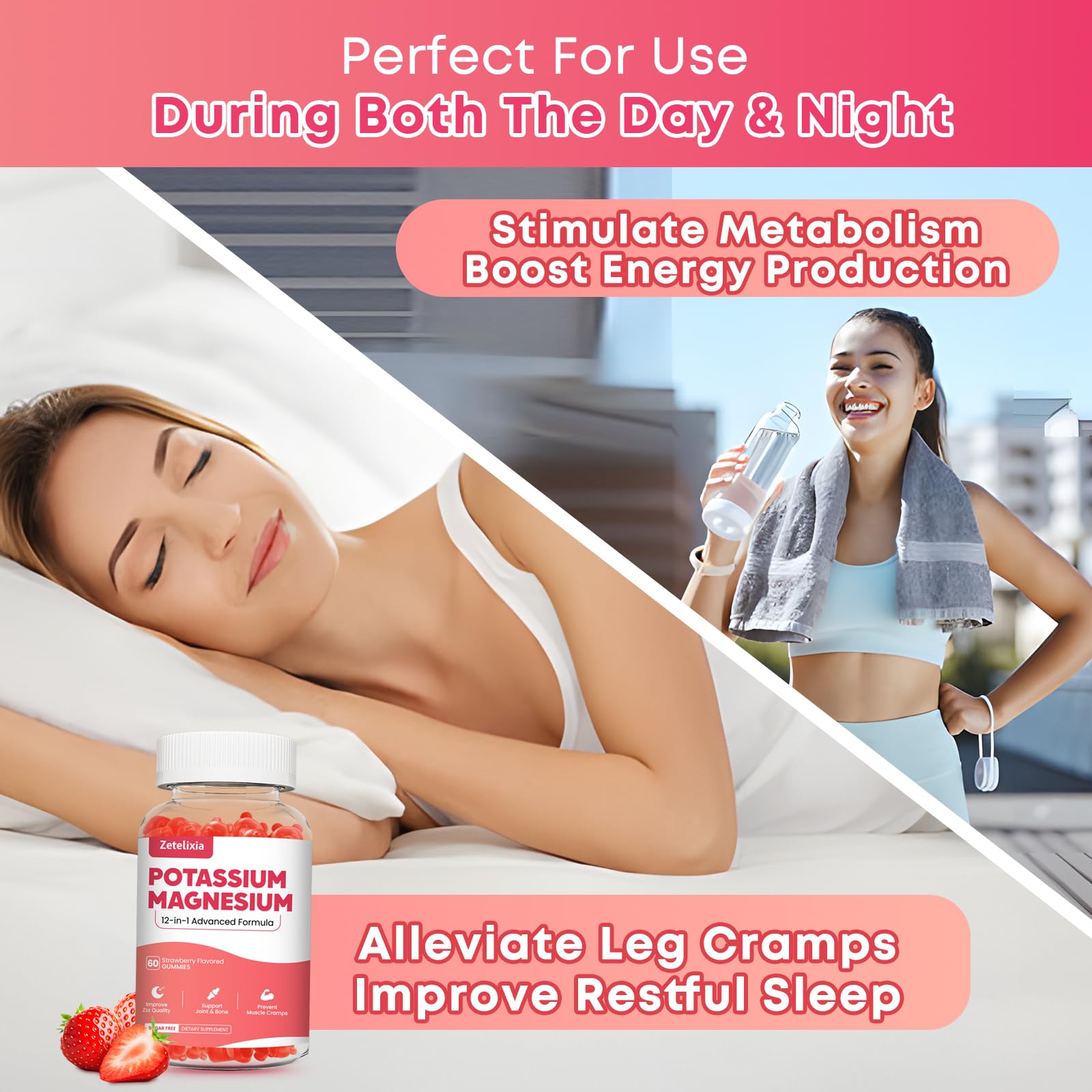 GMP Certified and third-party lab testing badges on the packaging