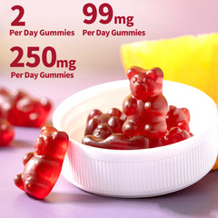 Ingredient panel for Raspberry Potassium Magnesium Gummies